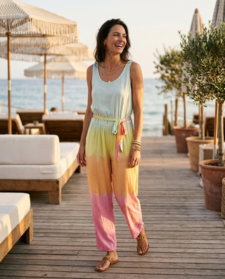Riviera Viscose Jumpsuit 'Multicoloured'
