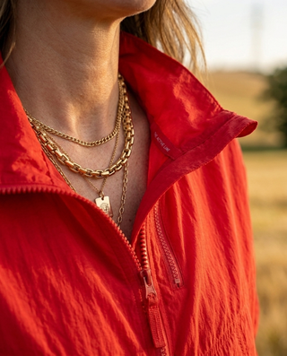 Chloe Lightweight Jacket 'Red'