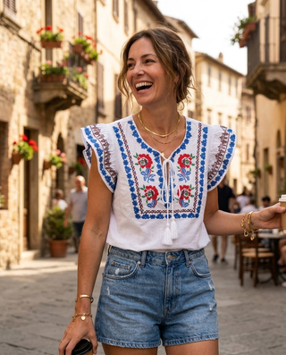Marni Embroidered Top 'Multicoloured' LIVE 6/8