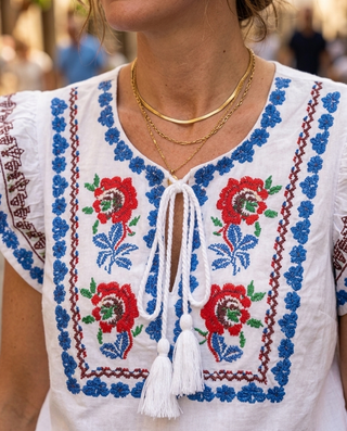 Marni Embroidered Top 'Multicoloured' LIVE 6/8