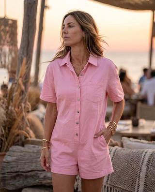 Becca Playsuit 'Pink'