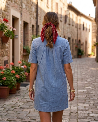 Rev Blue Dress 'Light Denim'
