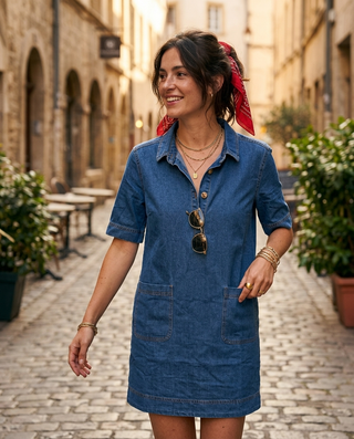 Rev Blue Dress 'Dark Denim' LIVE 31/9
