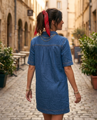 Rev Blue Dress 'Dark Denim' LIVE 31/9