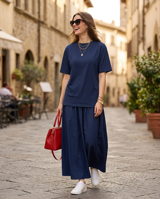 Shiv Dress 'Navy' LIVE 27/8