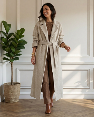 Clare Wool Coat 'Cream'