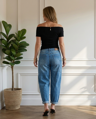 Sybel Balloon Leg Jeans