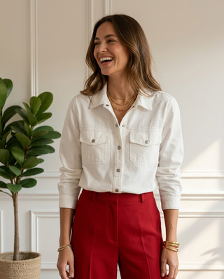 Yolanda Shirt 'White'