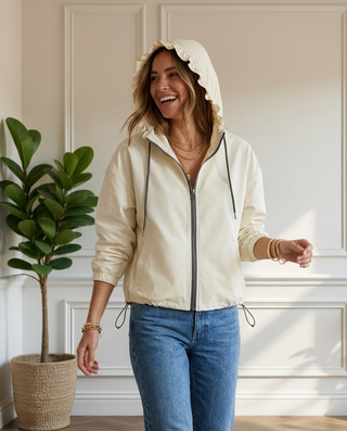 Frankie Hooded Jacket 'Cream' LIVE 03/09