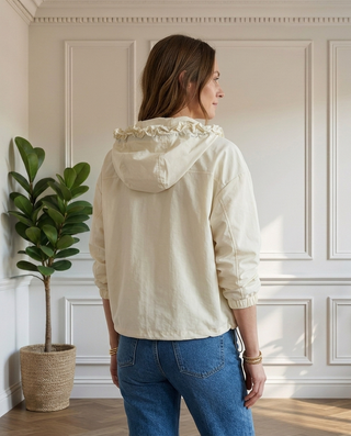 Frankie Hooded Jacket 'Cream' LIVE 03/09