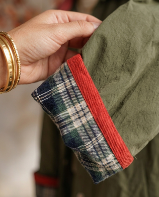 Delphine Relaxed Utility Jacket 'khaki'