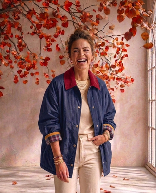 Delphine Relaxed Utility Jacket 'navy'
