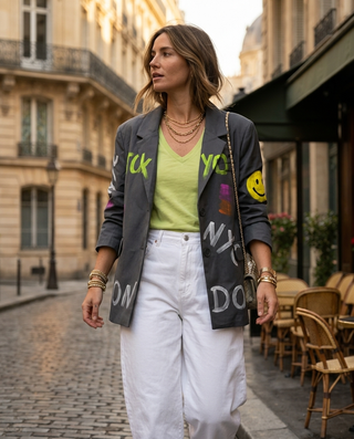 Miya Grafitti Blazer 'Grey'