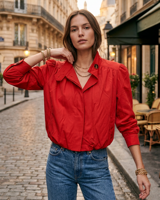 Margot Trench Jacket 'Red'
