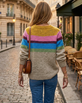 Ginger Wool Knit Jumper 'Multicoloured'