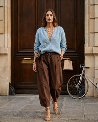 Cali Baloon Trousers 'Brown'