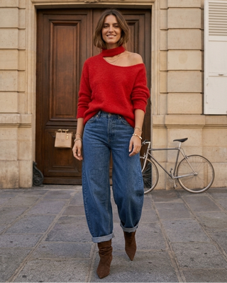 Carolina Balloon Leg Jeans 'Dark Denim'