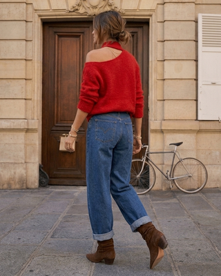 Carolina Balloon Leg Jeans 'Dark Denim'