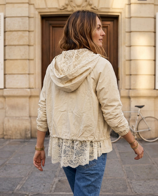 Thea Lace Jacket 'Beige' LIVE 8/10