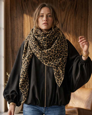Leopard Print Scarf LIVE 8/10