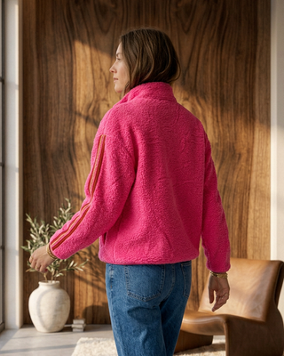 Mika Fleece Sweatshirt 'Neon Pink'