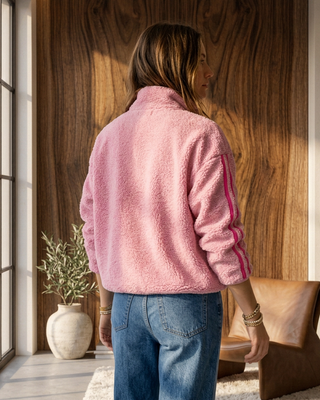 Mika Fleece Sweatshirt 'Baby Pink'