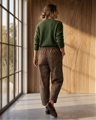 Marla Cotton Trousers 'Camouflage' LIVE 15/10