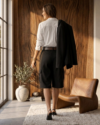 Deirdre Bermuda Shorts 'Black'