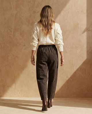 Ronnie Trousers 'Dark Leopard'