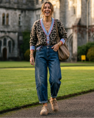 Juno Balloon Leg Jeans 'Dark Denim'