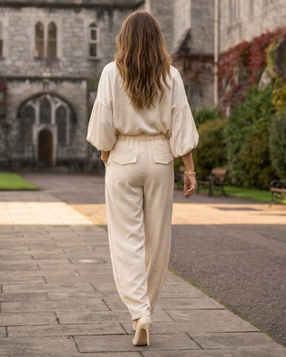Lourdes Trousers 'Cream'