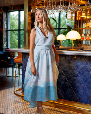 Sanremo Ombre Dress 'Shades of Blue'