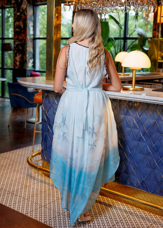 Sanremo Ombre Dress 'Shades of Blue'