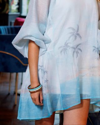 San Marino Ombre Dress 'Shades of Blue'